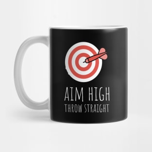 aim high throw straight Mug